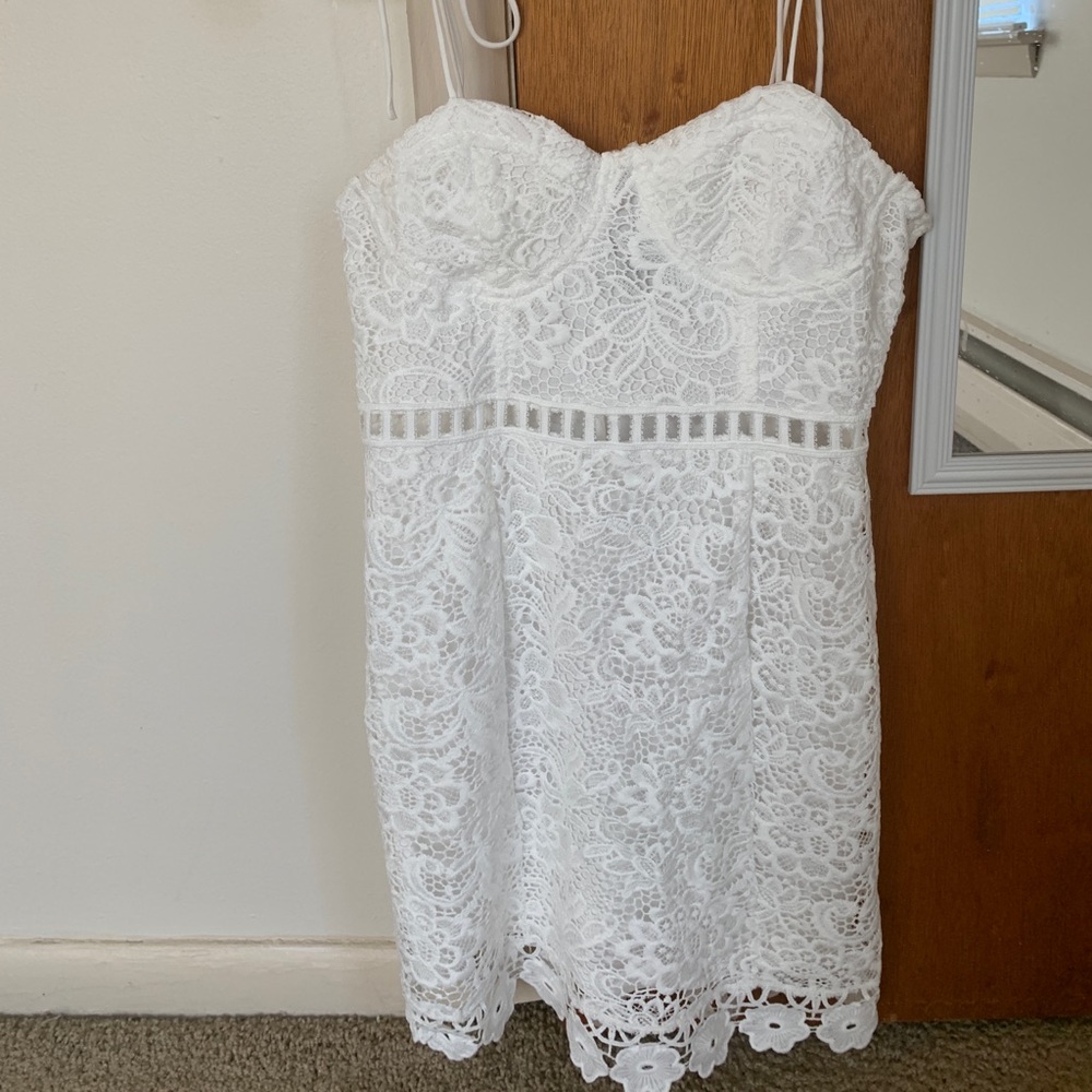 Cute Forever 21 White Dress